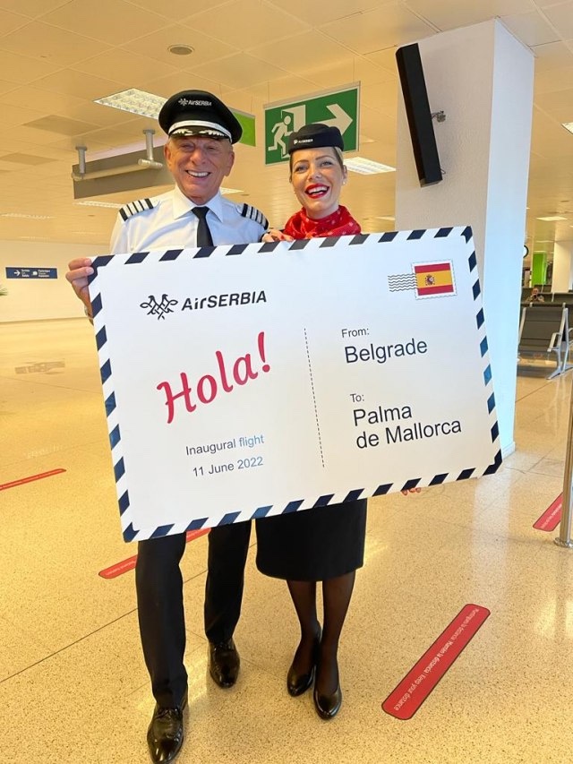 Let Air Serbia za Palma de Majorku
